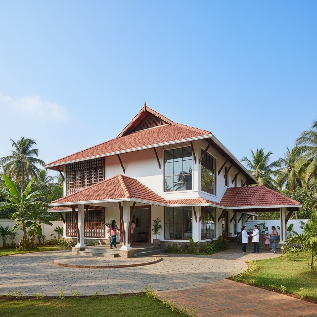 Dr. Jumana's Homeo Clinic in Vadakkencherry, a symbol of quality healthcare in Kerala.